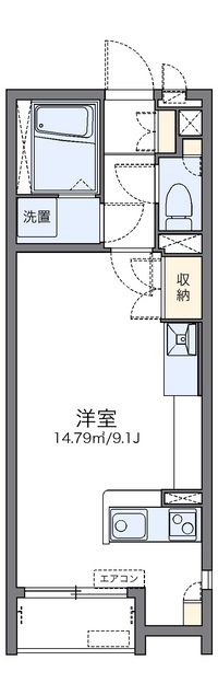 レオネクストサン　トラップ郡山 間取り図