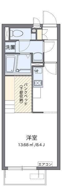 ミランダリヴェールⅢ 間取り図