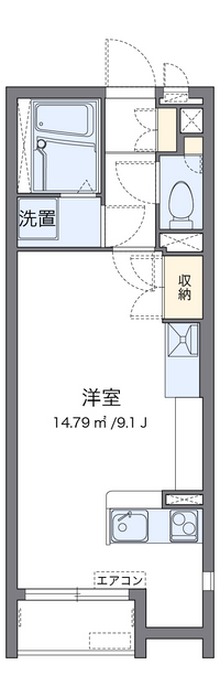 レオネクスト相馬Ⅱ 間取り図