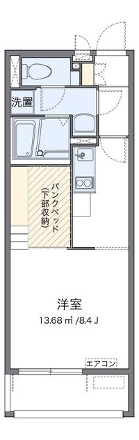 ミランダオリーブガーデンⅡ 間取り図