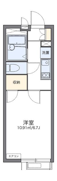 レオパレスプリマベーラ大成 間取り図