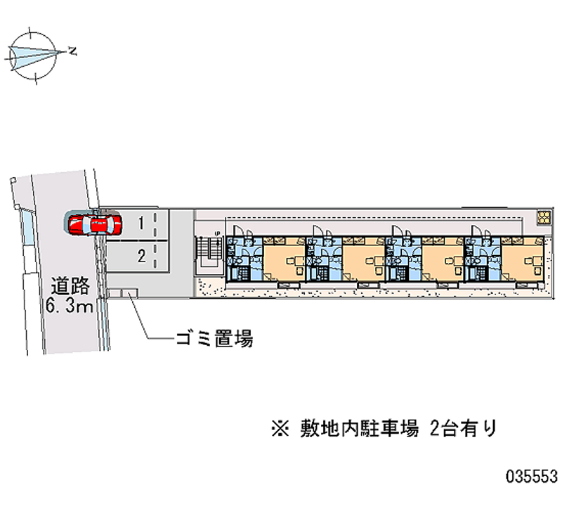 レオパレスまさご 月極駐車場