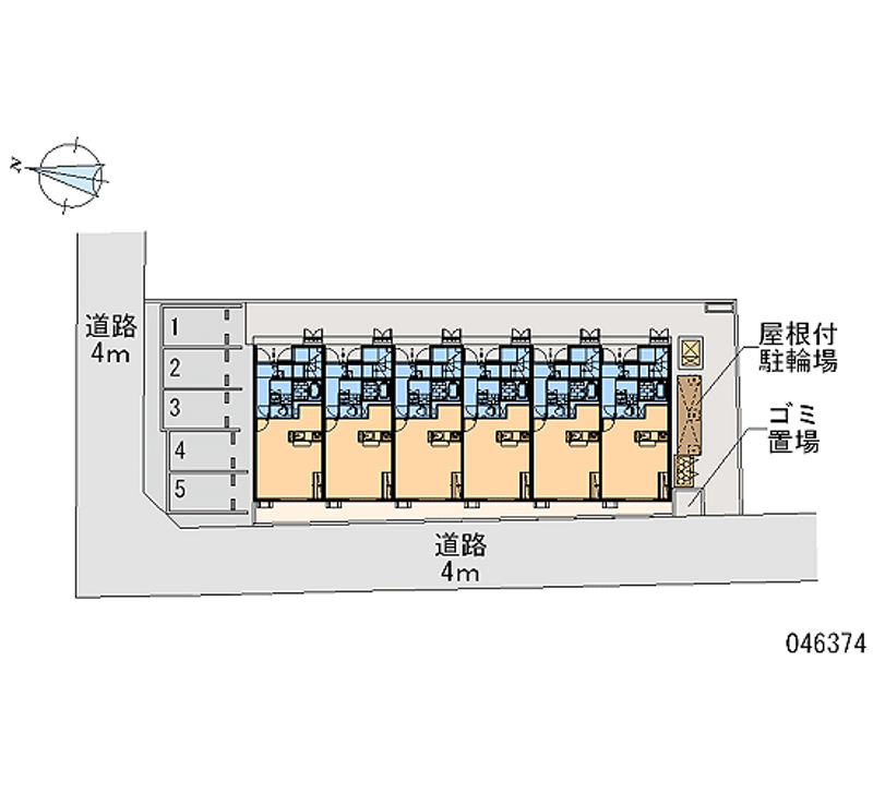 レオネクスト新町 月極駐車場