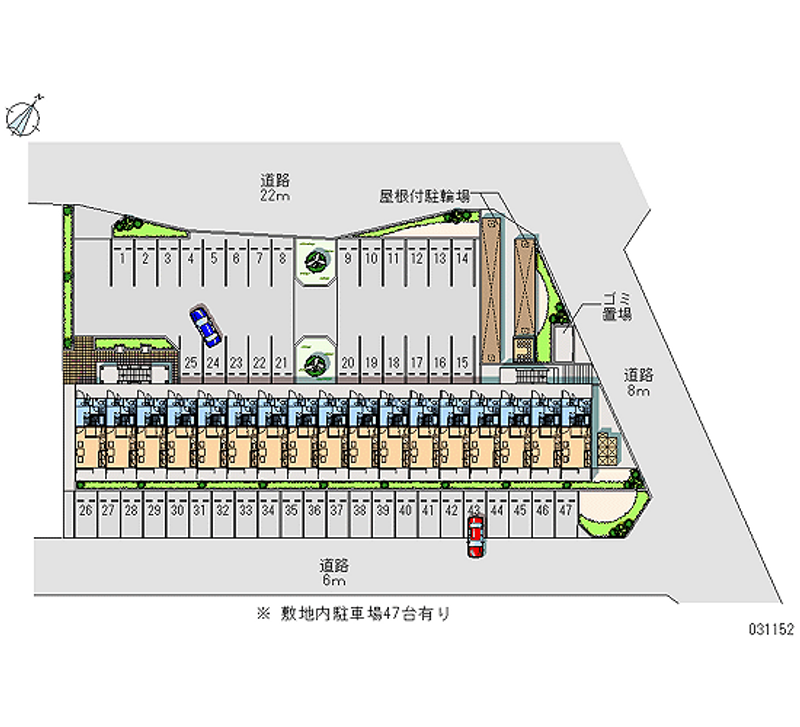 31152 Monthly parking lot