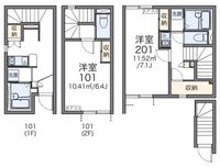 レオネクストシンコーポ２ 間取図