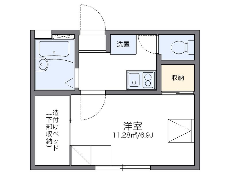 レオパレスアズール新大阪 間取り