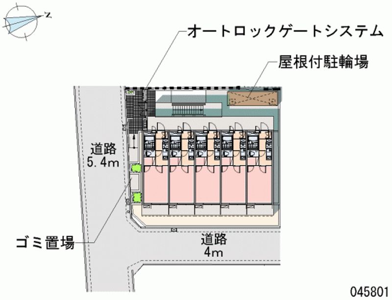 レオパレスエスト砂町 区画図