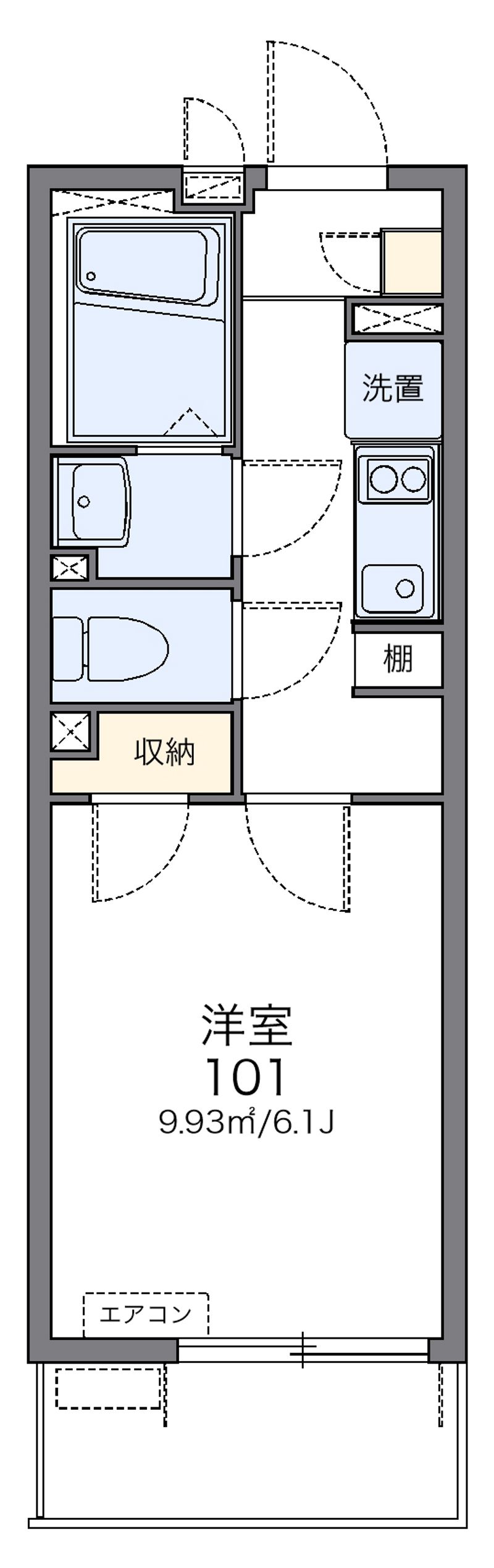 レオネクストジオイド 間取図
