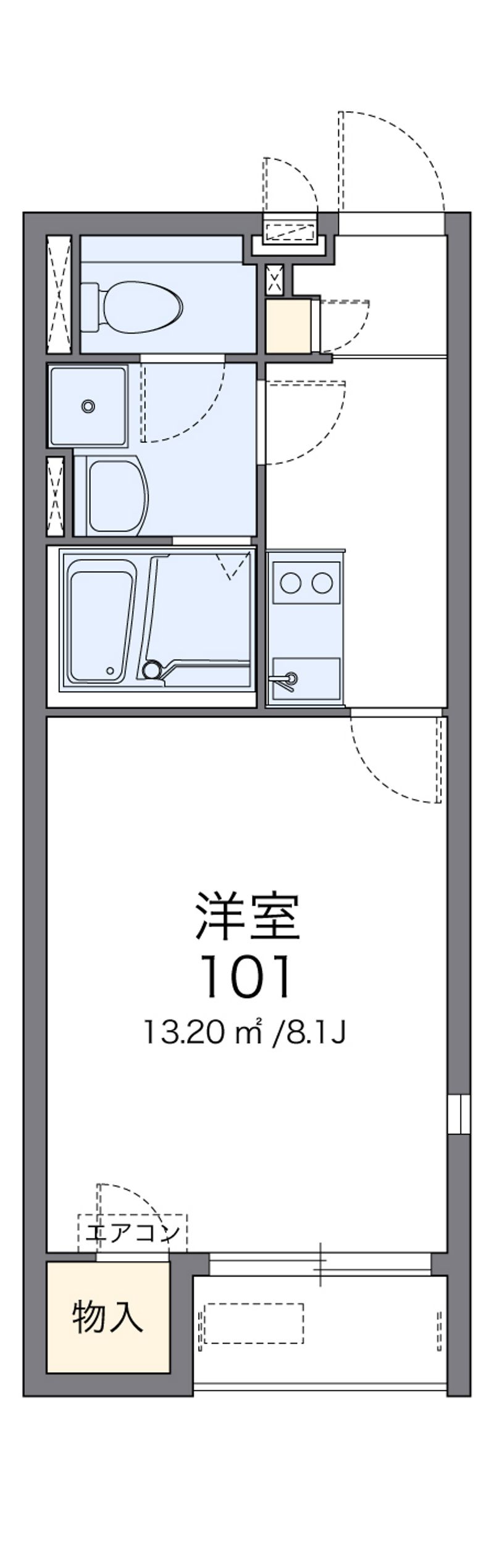レオネクストＦＯＲＥＶＥＲⅢ 間取図