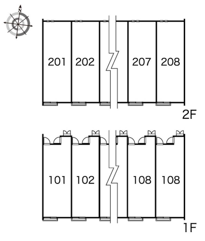 レオネクストプランドール　リヴ 間取配置図