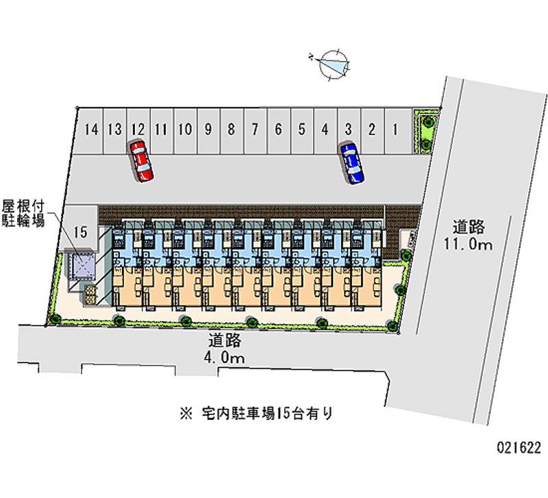 21622月租停車場