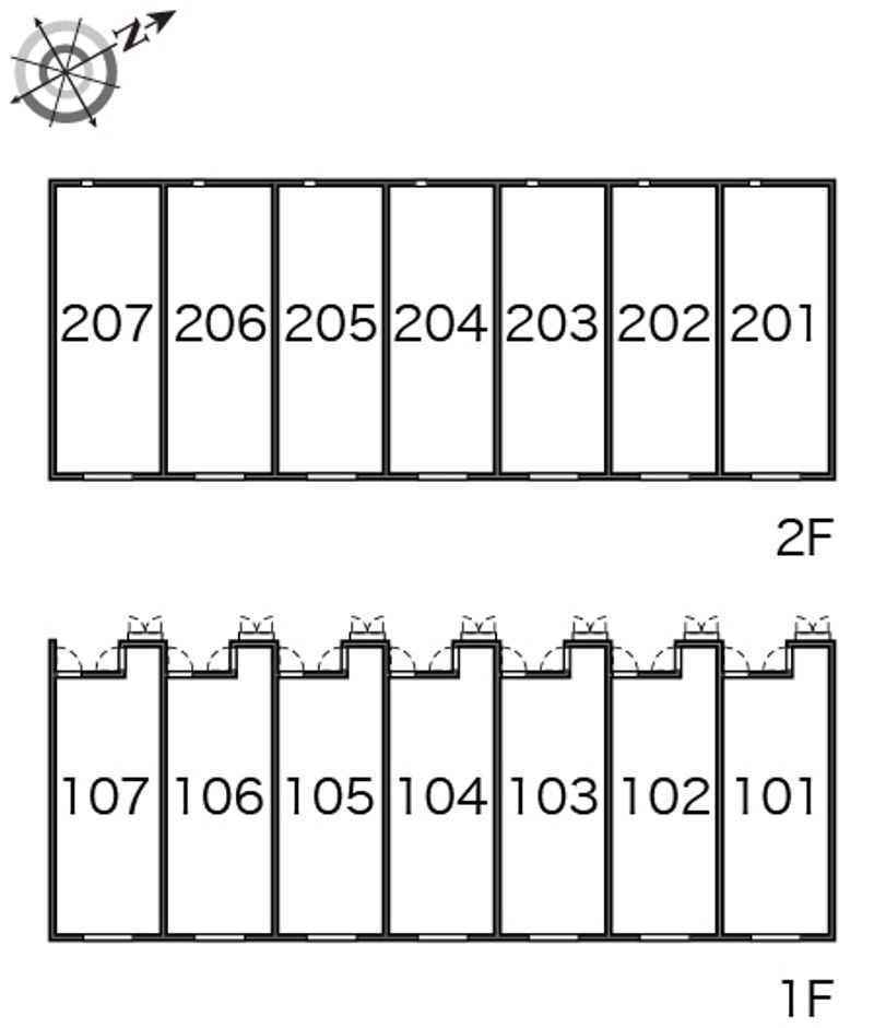レオネクストリアン 間取り配置図
