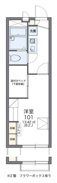 レオパレスサン　メイワ 間取り図