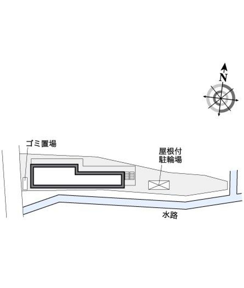 レオパレス瀬田川 配置図