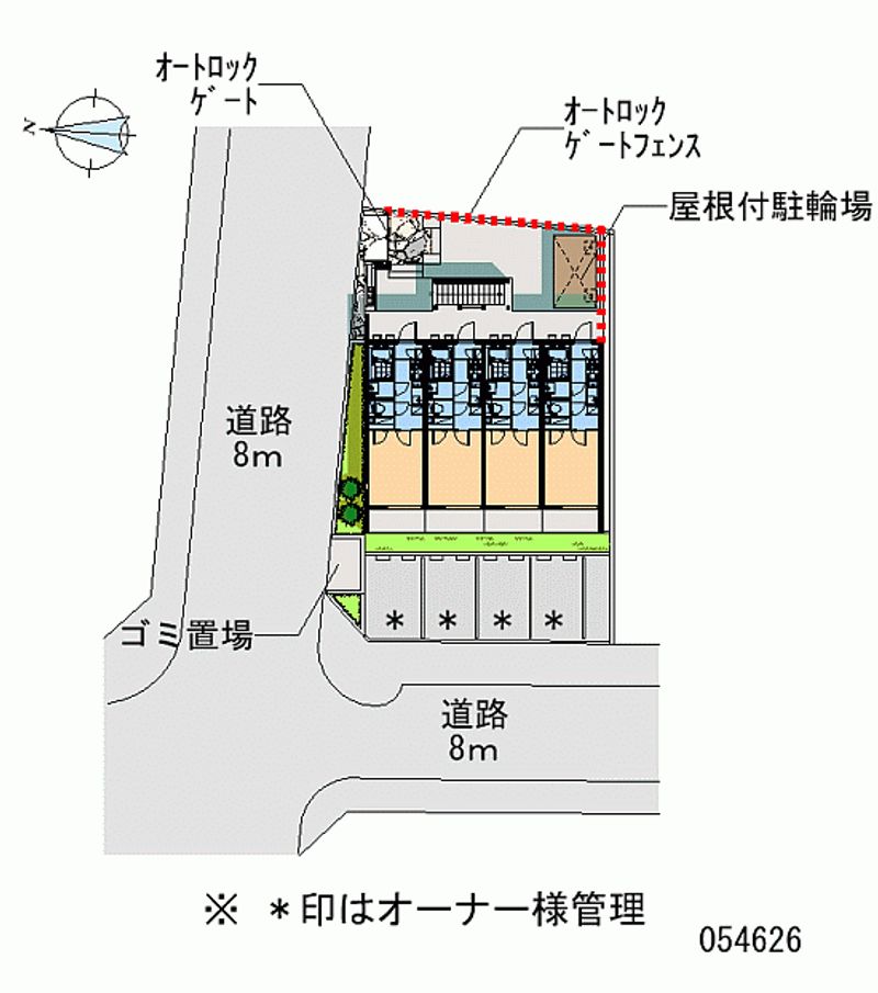 レオネクストエリーゼ 区画図