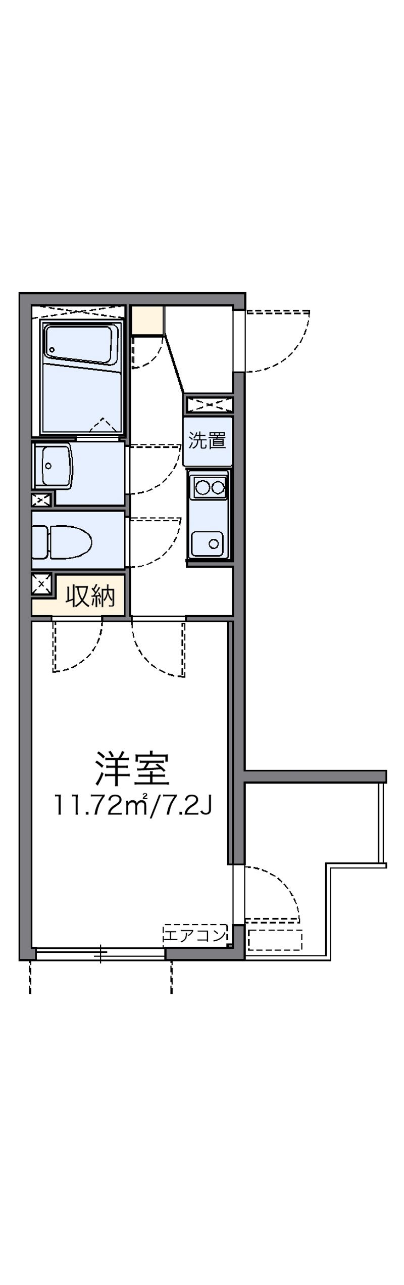 レオネクストパラシオ 間取図