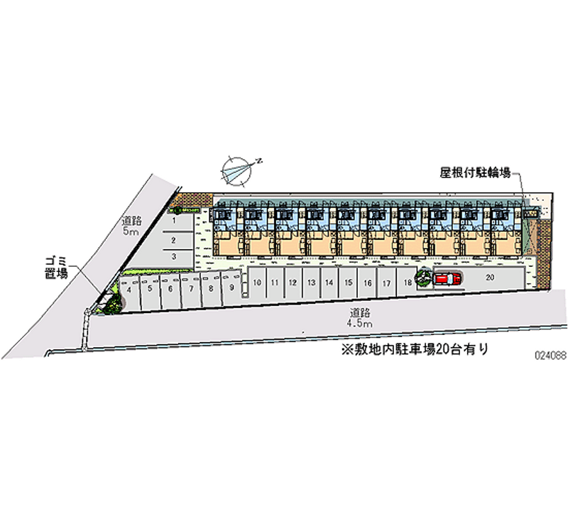 24088月租停车场