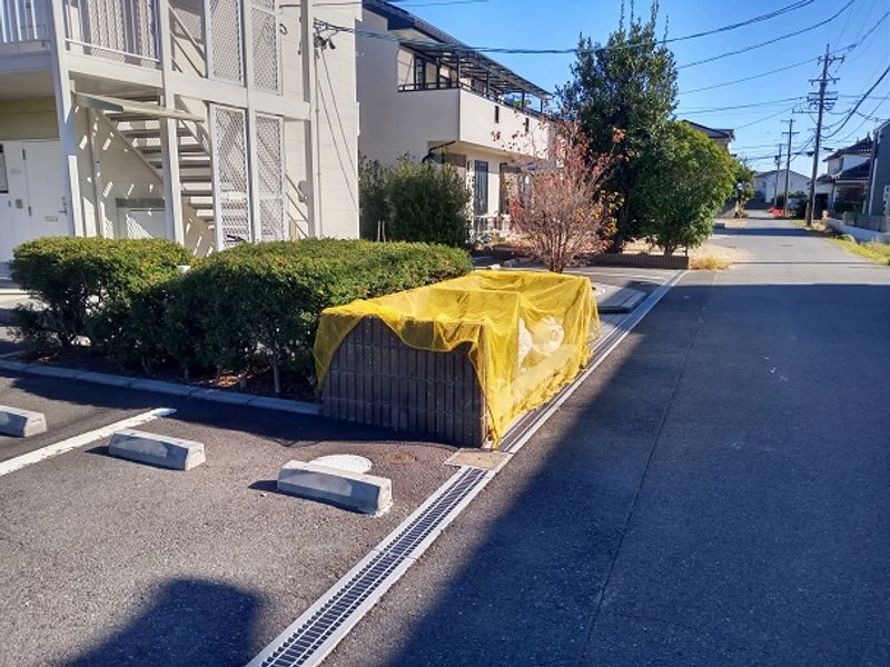 レオパレス岐阜インター 庭