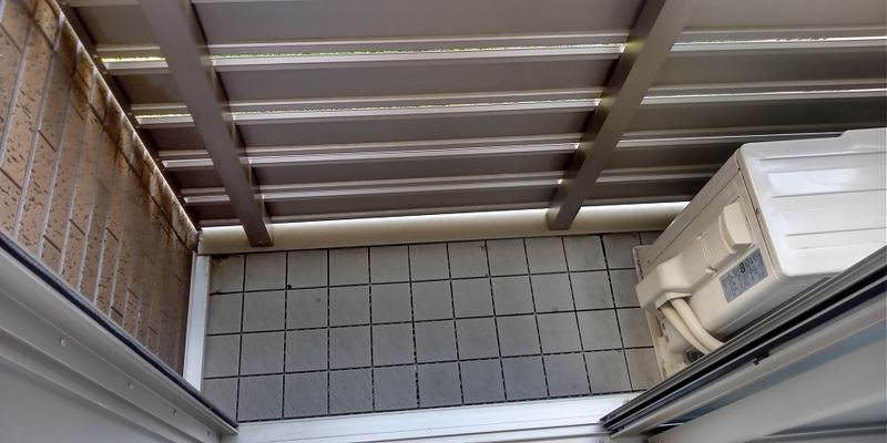 クレイノ飛鳥 バルコニー