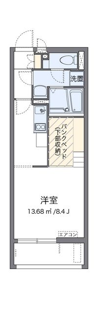ミランダルーチェⅢ 間取り図