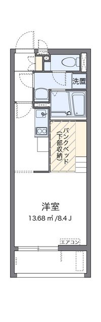 ミランダルーチェⅢ 間取り図