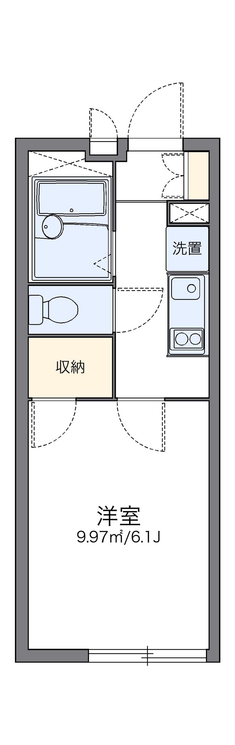 leopalace JN B 户型图