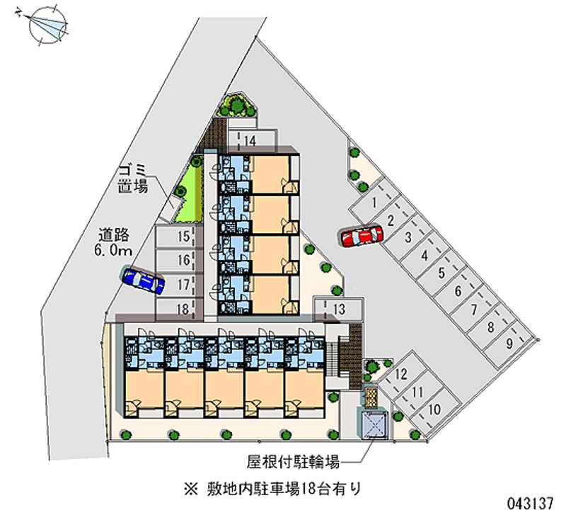 レオネクストサンシャイン　利府 月極駐車場