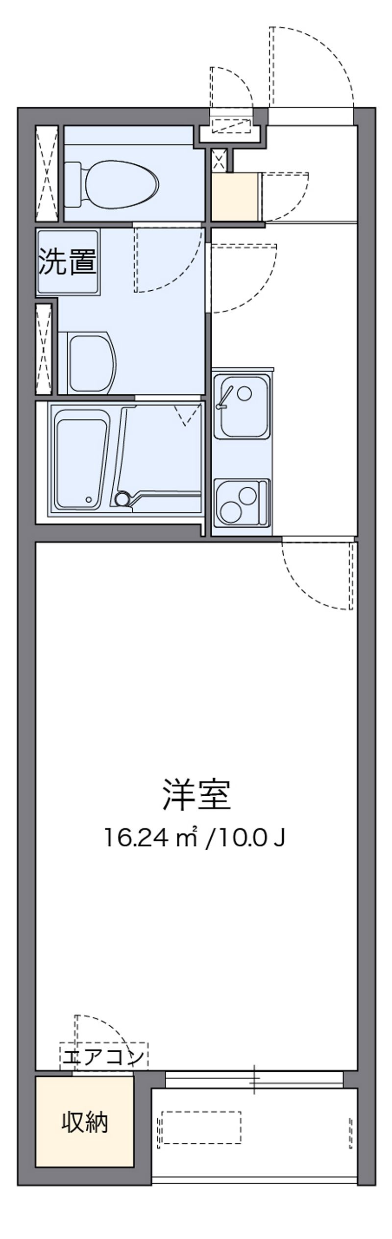 クレイノリアン　Ｋ 間取図