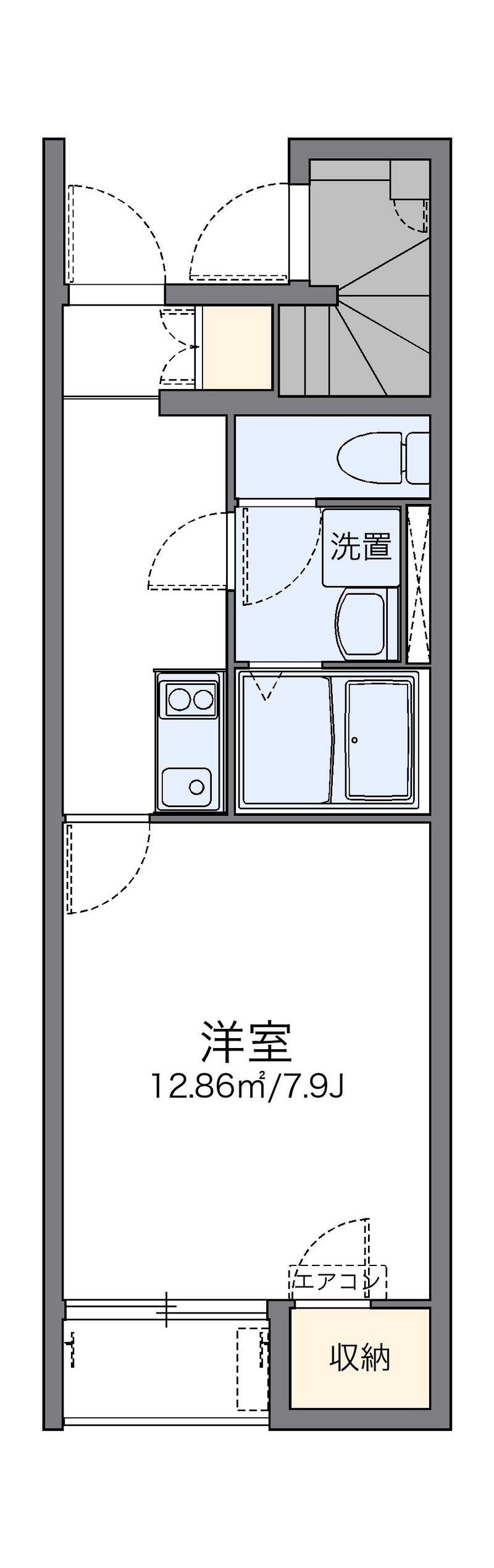 レオネクストＨＡＪＩＭＥ　Ⅲ 間取図