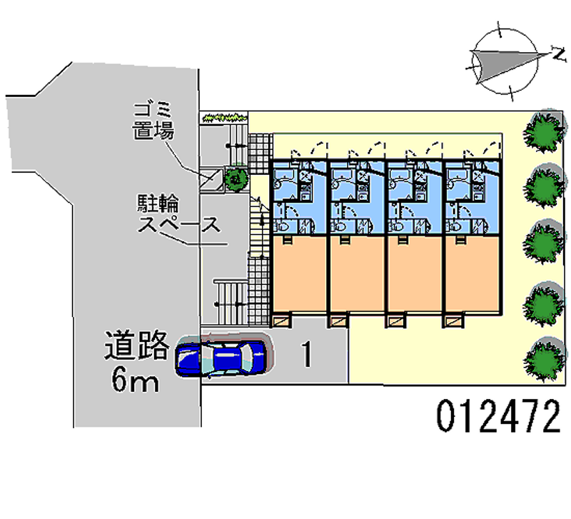 12472月租停車場