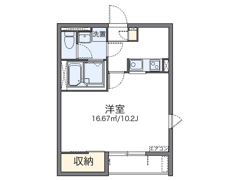 レオネクストＳⅠ 間取図