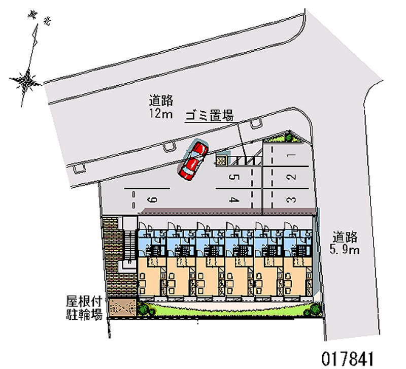 17841 월정액 주차장