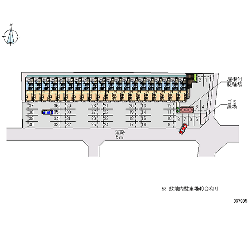 37905 bãi đậu xe hàng tháng