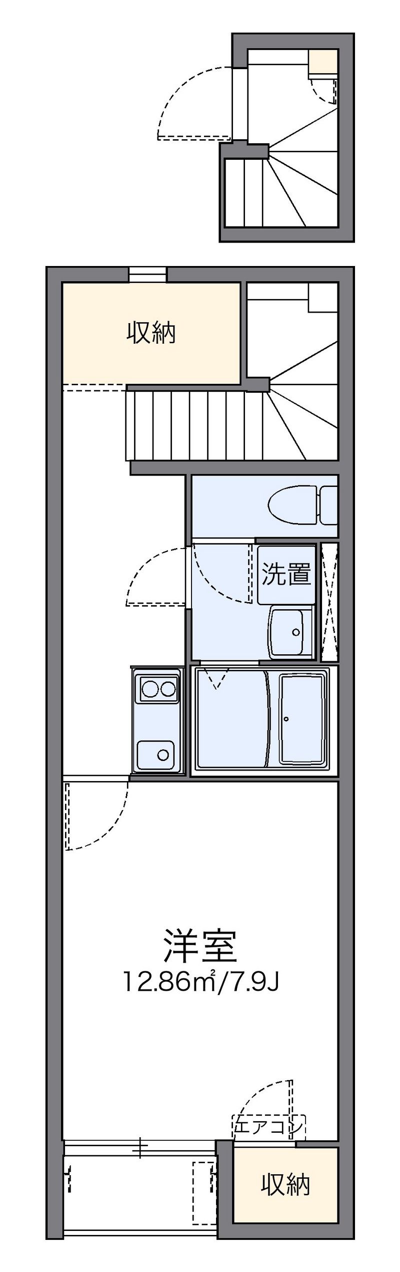 レオネクスト栗 間取図