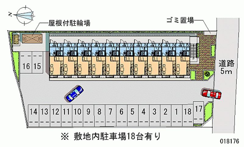 18176 Monthly parking lot