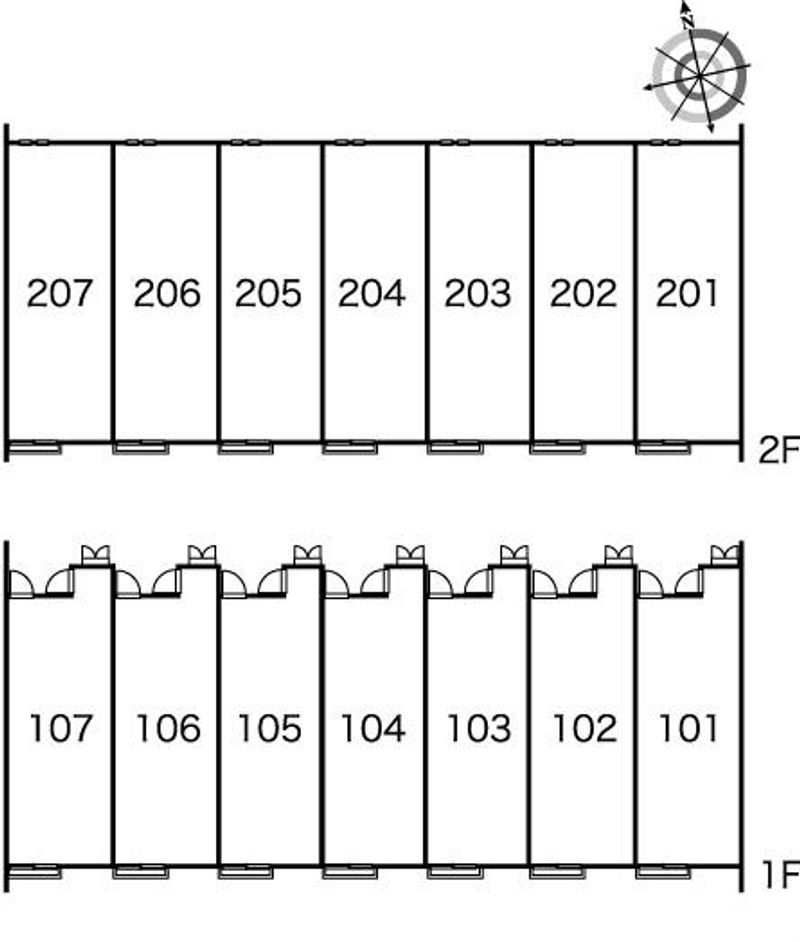 レオネクストサンシャイン宮代 間取配置図