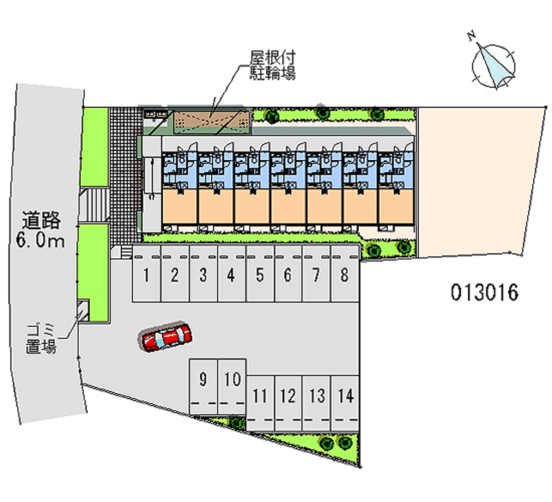 13016月租停車場