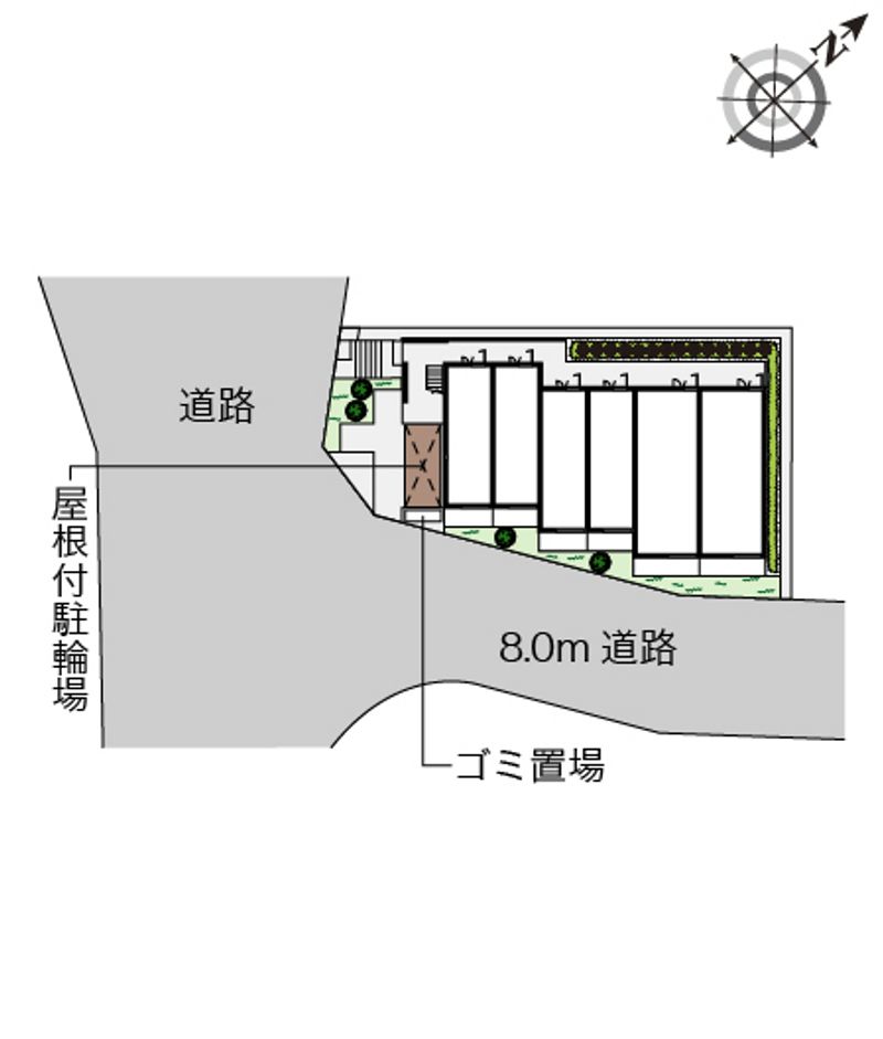 レオネクストさくらブリアン 配置図