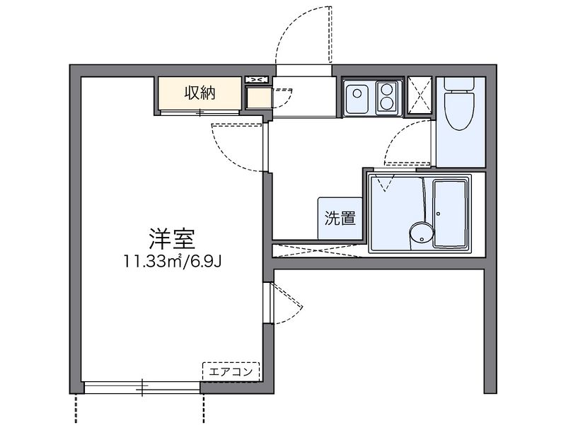 レオネクストＫＴ 間取図