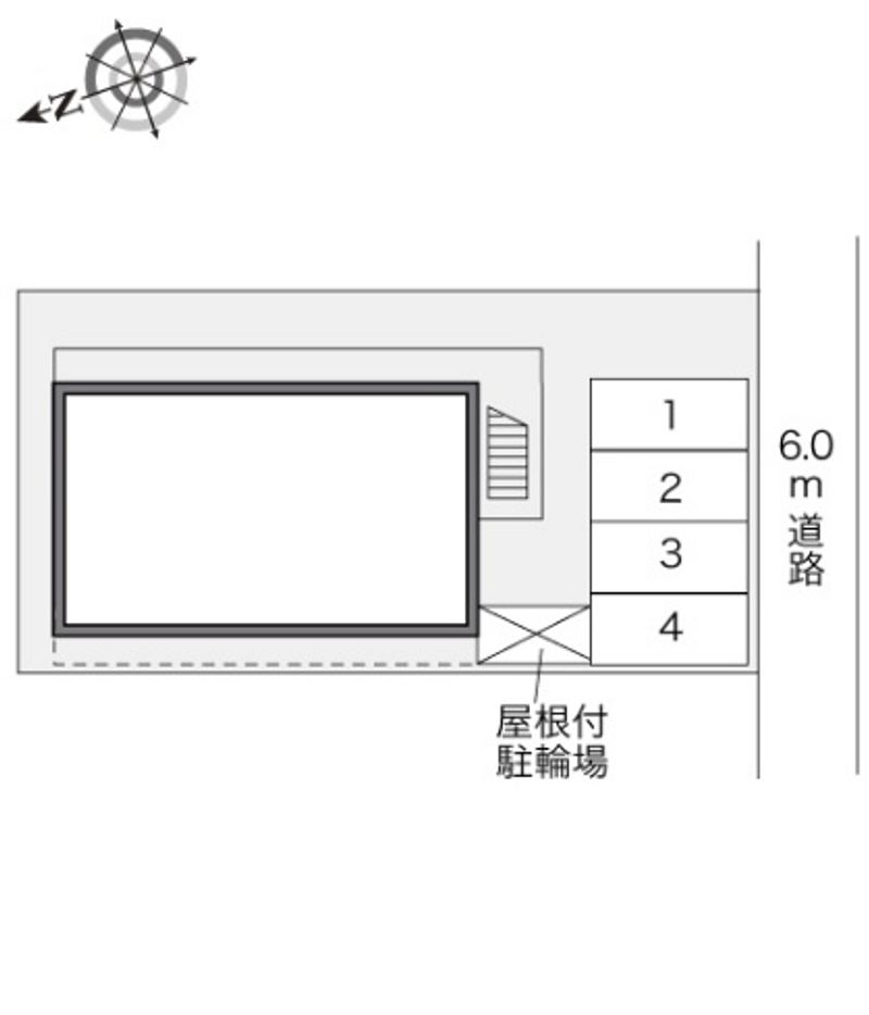 レオパレス鴨川Ⅱ 駐車場
