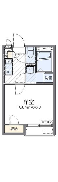 レオネクストＣＨＡＣＨＡ 間取り図