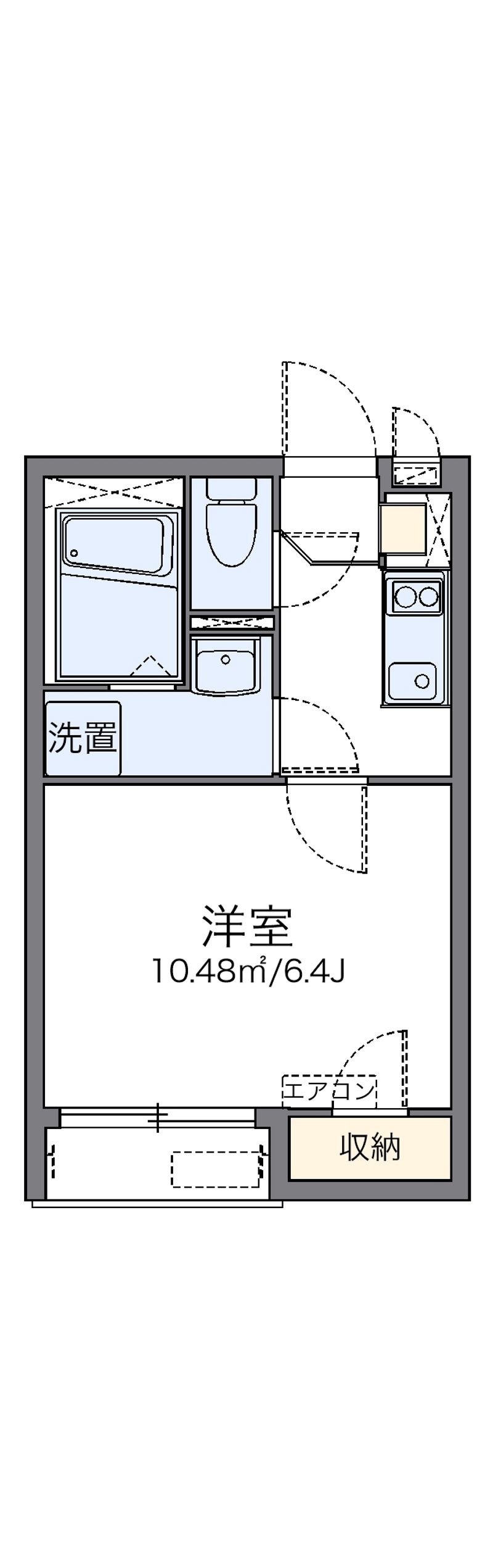 レオネクストグレシア　井口 間取図