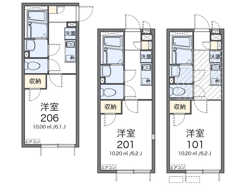 レオネクストルーチェ 間取図