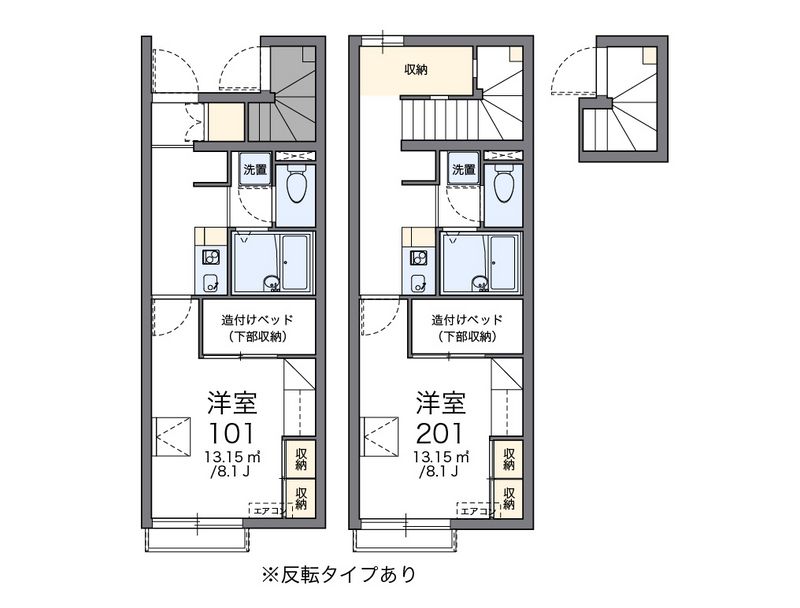レオパレス鳳 間取図