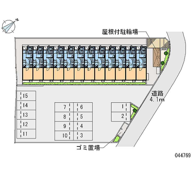 レオネクスト善 月極駐車場