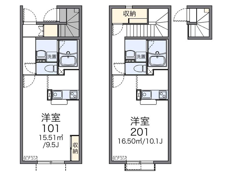 レオネクストアビテ 間取図