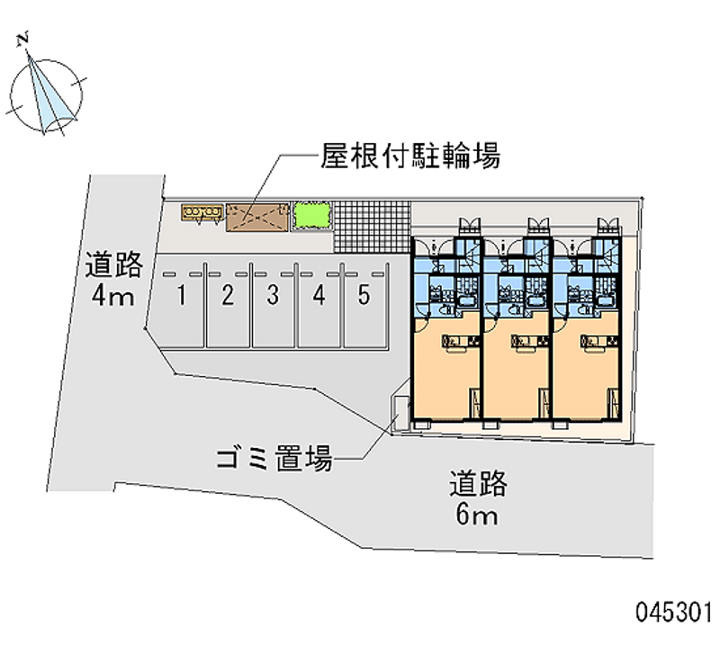 レオネクストみち 月極駐車場