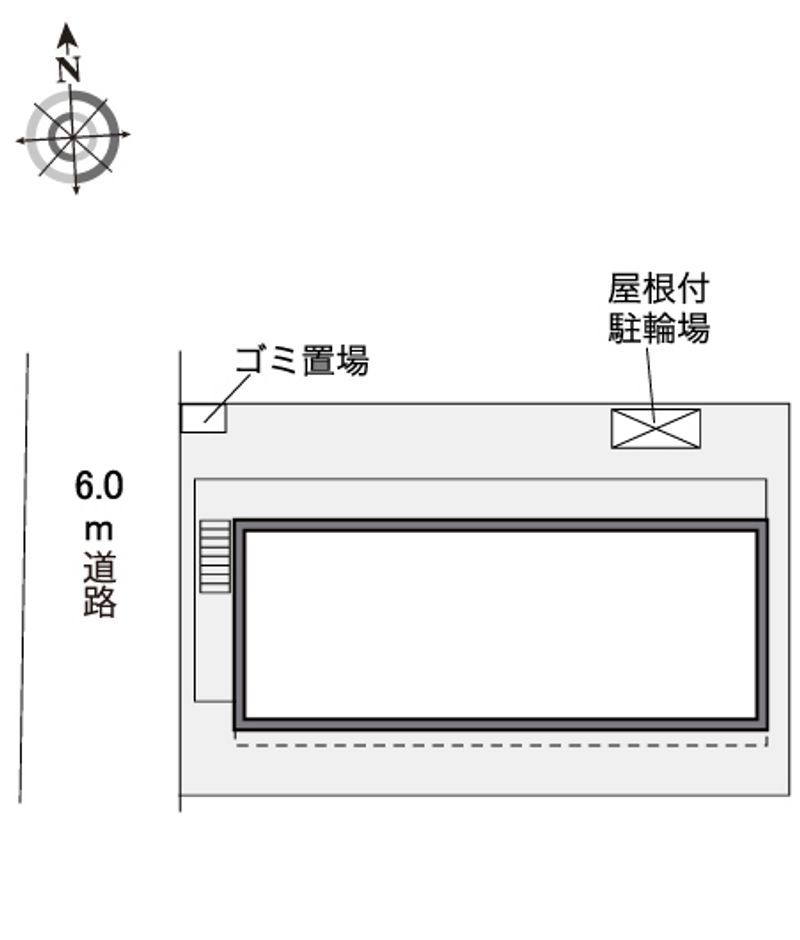 レオパレスヴィラヴェローナ 配置図