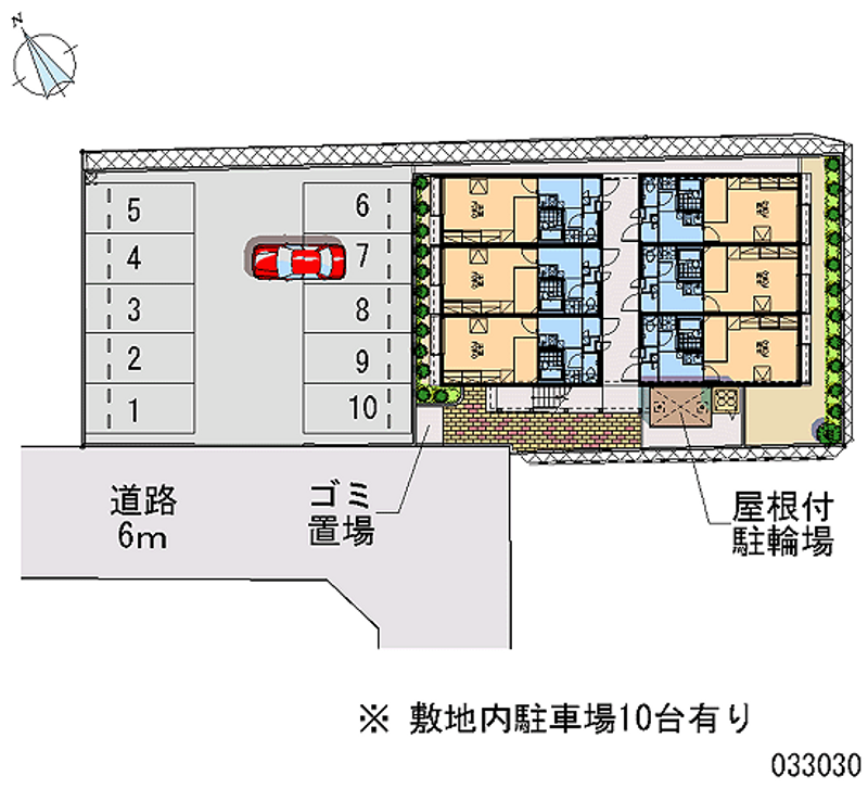 33030 Monthly parking lot