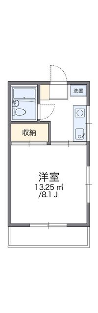 レオパレス山際 間取図